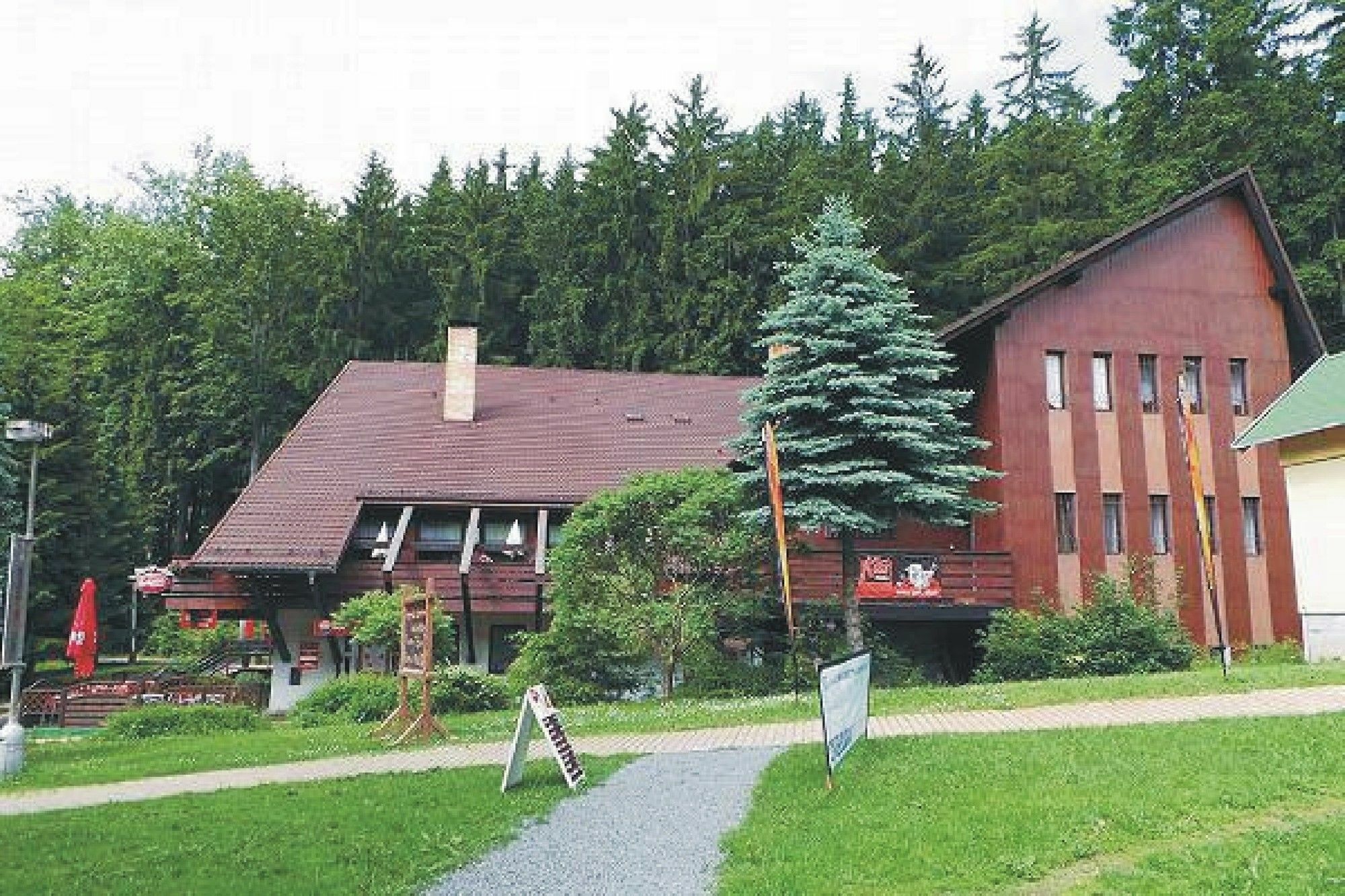 Horska Chata Koliba Mariënbad Buitenkant foto